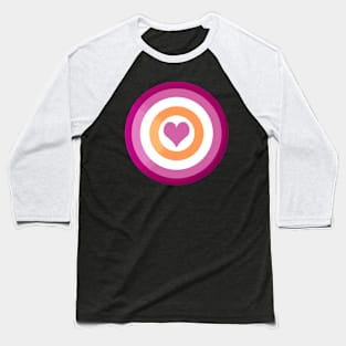 Pride Shield - Lesbian Baseball T-Shirt